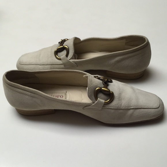 Di Mauro Hand Made Italian Suede Loafers - Picture 13 of 14